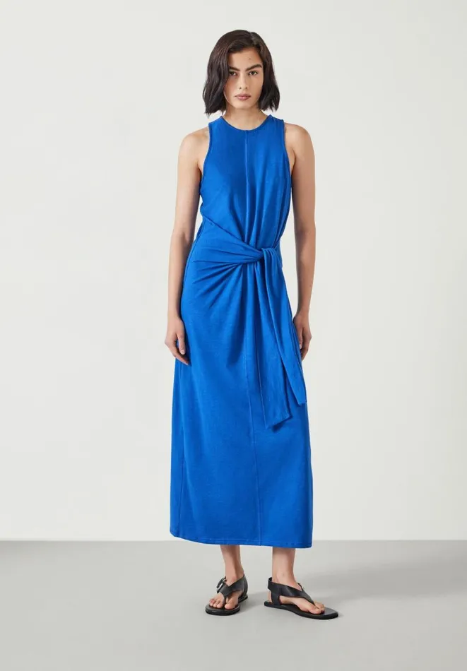 Hush Dresses Women Isla Sleeveless Maxi Dress Blue