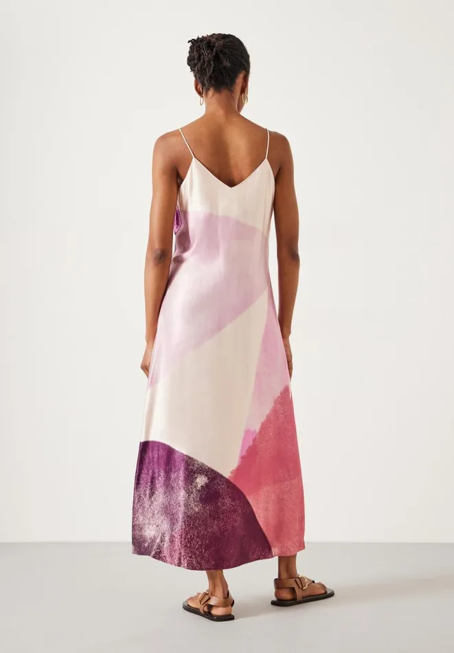 Hush Dresses Women Leanne Slip Maxi Dress Shapes Placement Hush Dresses Women Leanne Slip Maxi Dress Shapes Placement