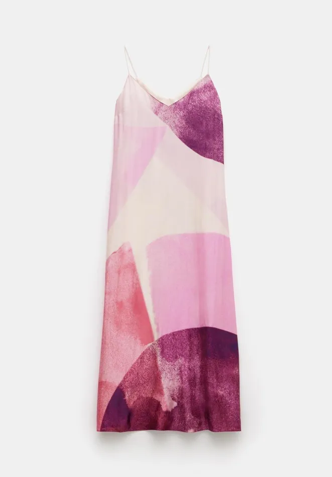 Hush Dresses Women Leanne Slip Maxi Dress Shapes Placement Hush Dresses Women Leanne Slip Maxi Dress Shapes Placement