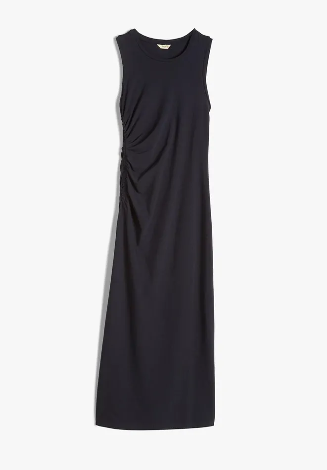 Hush Dresses Women Sleeveless Judy Jersey Midi Dress Midnight Navy Hush Dresses Women Sleeveless Judy Jersey Midi Dress Midnight Navy
