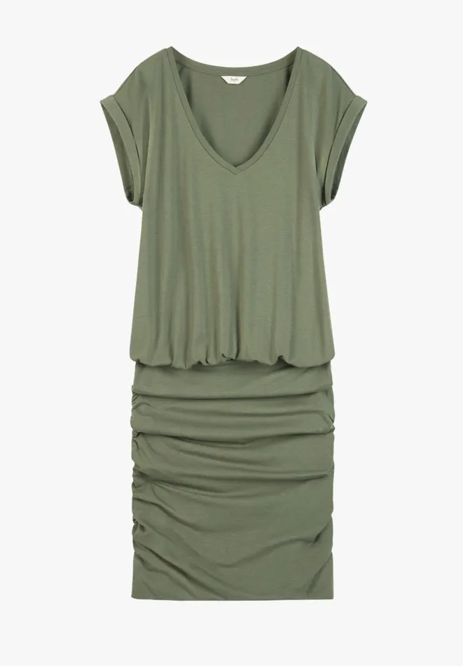 Hush Dresses Women Tara Sleeveless Dress Khaki Hush Dresses Women Tara Sleeveless Dress Khaki