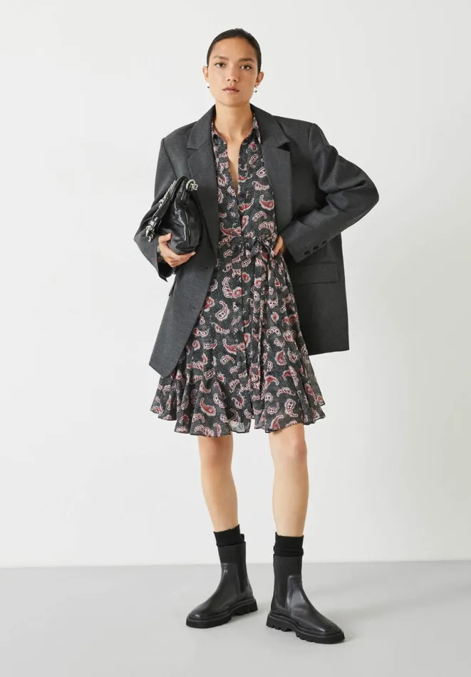 Hush Dresses Women Vanessa Mini Dress Batik Paisley