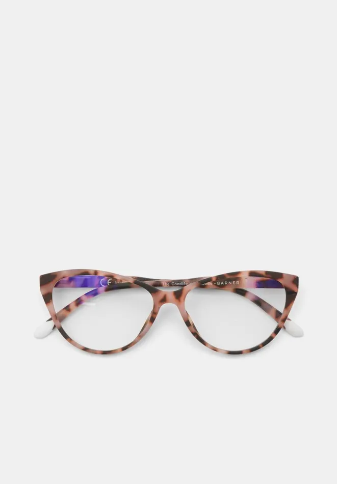 Hush Glasses Women Barner Astoria Reading Glasses Pink Tortoise