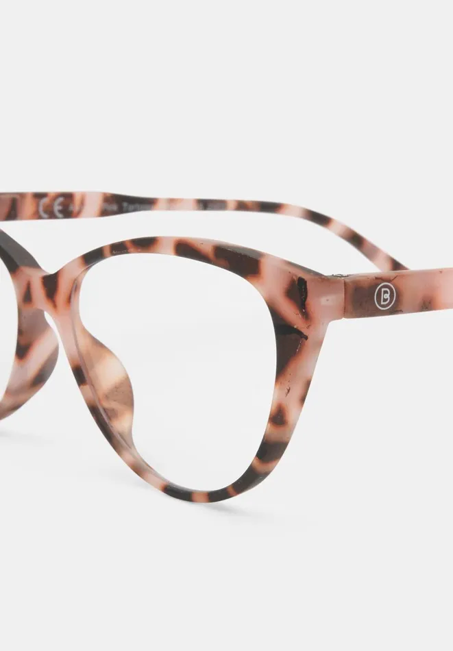 Hush Glasses Women Barner Astoria Reading Glasses Pink Tortoise