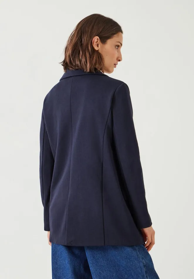 Hush Jackets and Coats Women Emery Jersey Blazer Navy