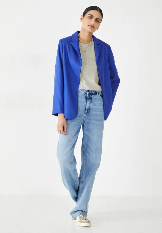 Hush Jackets and Coats Women Kasia Blazer Cobalt Blue