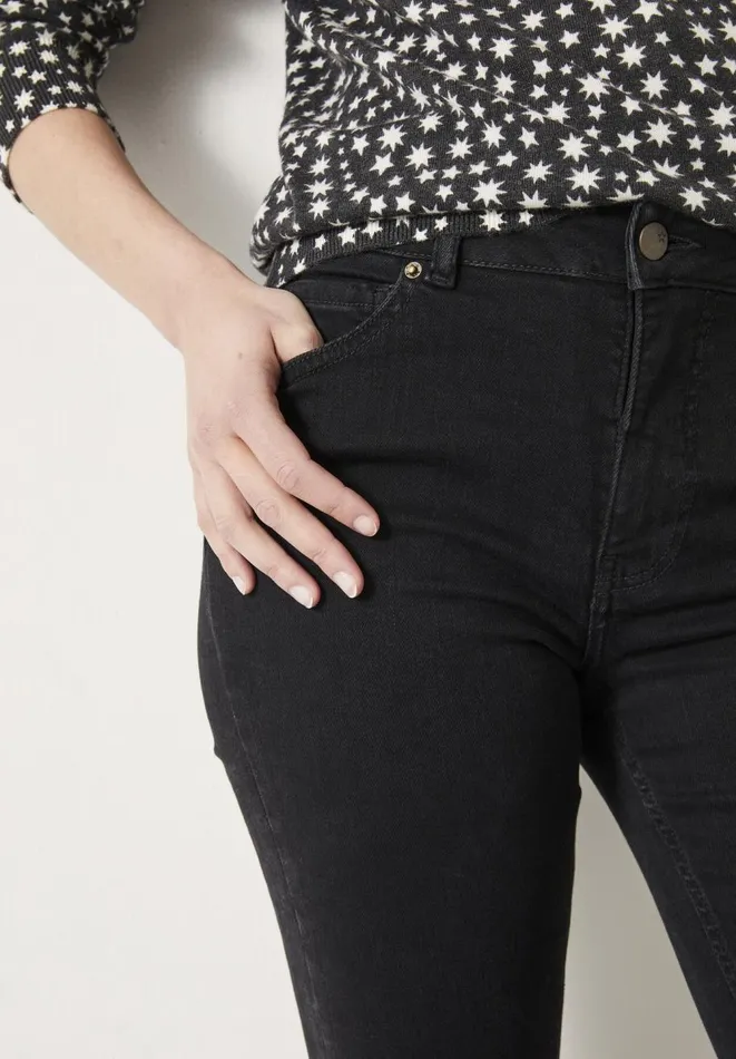 Hush Jeans Women Lorna Bootcut Jeans Washed Black