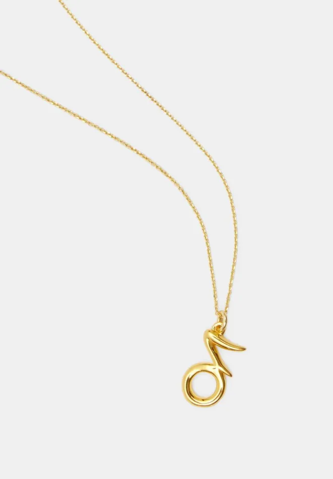 Hush Jewellery Women Bonvo Capricorn Zodiac Necklace Capricorn