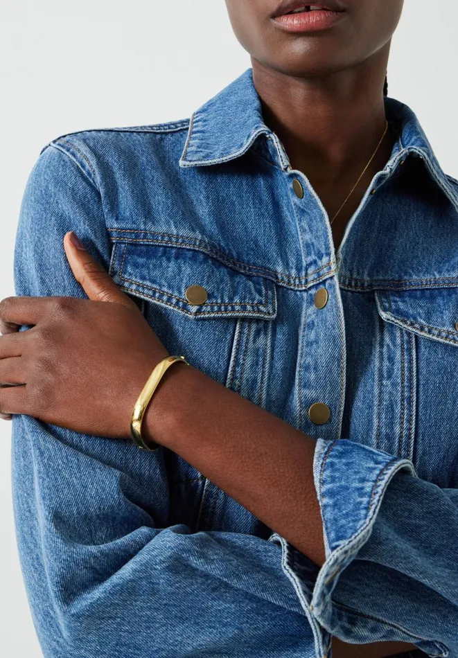Hush Jewellery Women Jenny Bird Stevie Bangle Gold