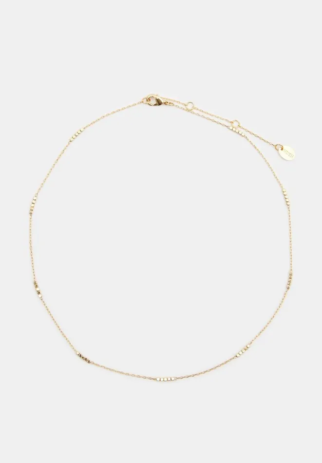Hush Jewellery Women Lyla Mini Bead Choker Necklace Gold