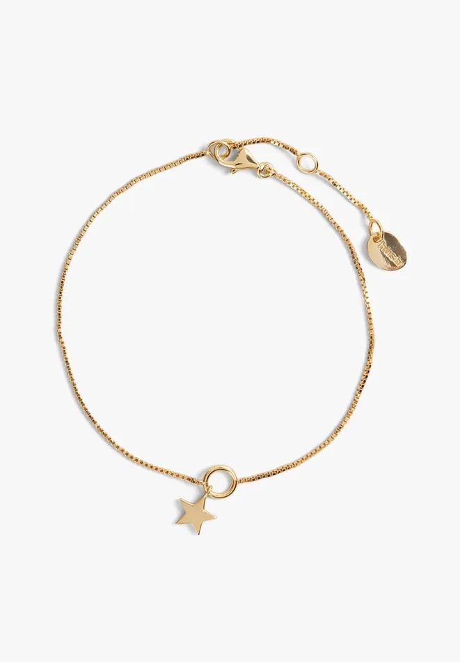 Hush Jewellery Women Star Bracelet Gold