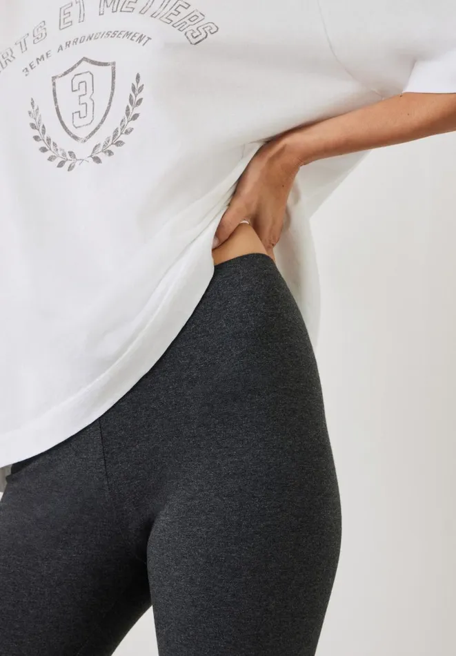 Hush Joggers and Leggings Women Essential Leggings Charcoal Marl