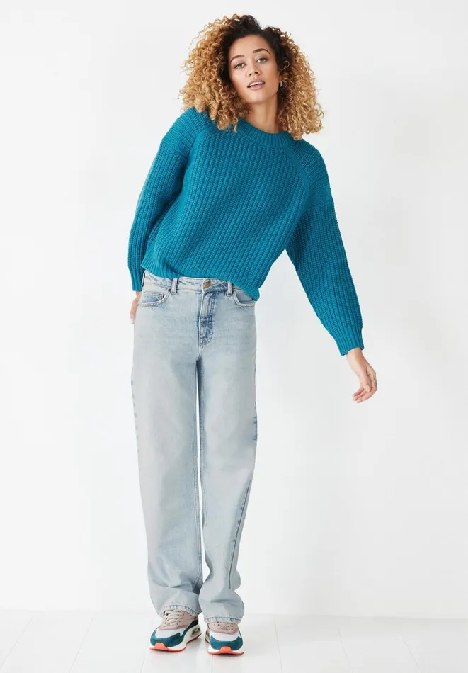Hush Jumpers and Cardigans Women Emerson Chunky Jumper Turkish Tile