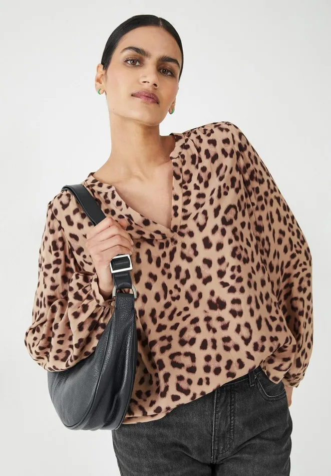 Hush Shirts and Blouses Women Harriet Blouse Soft Animal Natural