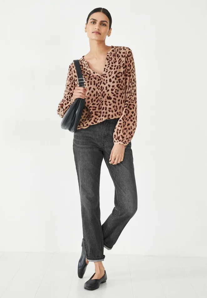Hush Shirts and Blouses Women Harriet Blouse Soft Animal Natural Hush Shirts and Blouses Women Harriet Blouse Soft Animal Natural