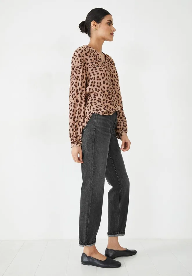 Hush Shirts and Blouses Women Harriet Blouse Soft Animal Natural Hush Shirts and Blouses Women Harriet Blouse Soft Animal Natural