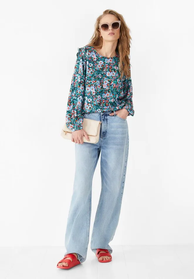 Hush Shirts and Blouses Women Imogen Blouse Painted Floral 8211 Multi
