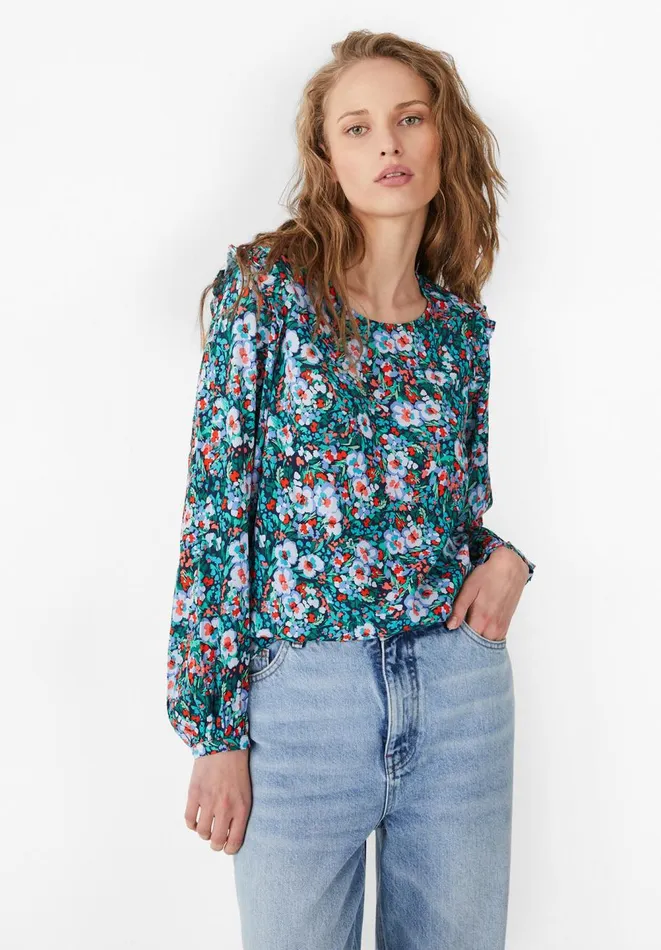 Hush Shirts and Blouses Women Imogen Blouse Painted Floral 8211 Multi