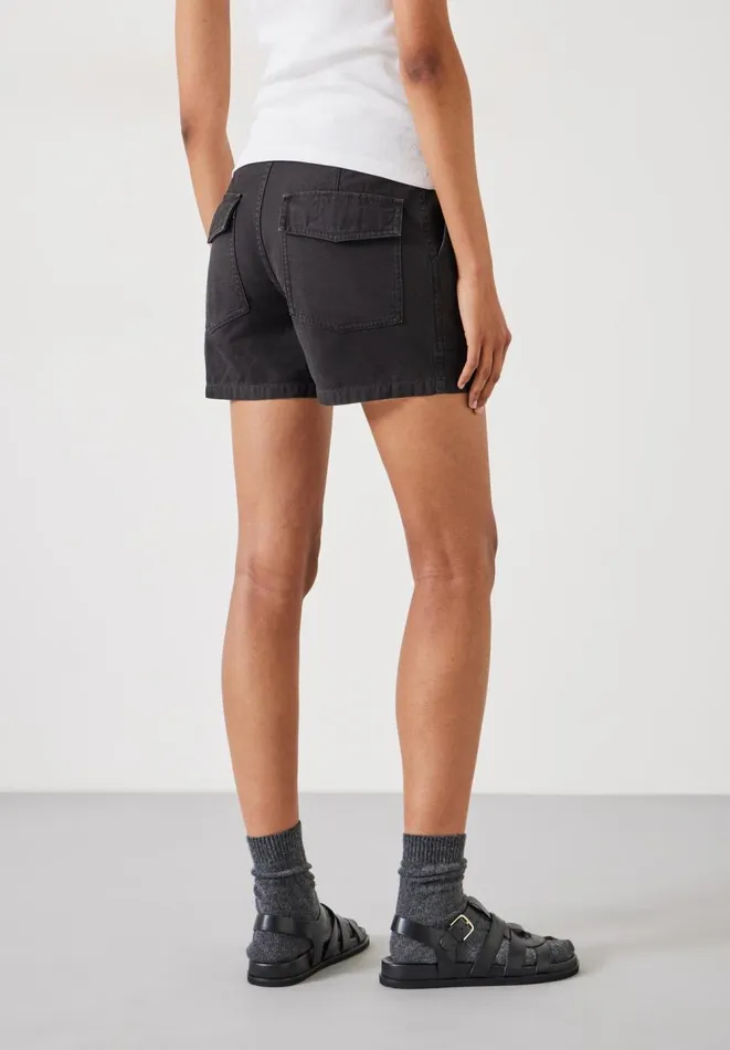 Hush Shorts Women Kia Washed Shorts Washed Black Hush Shorts Women Kia Washed Shorts Washed Black