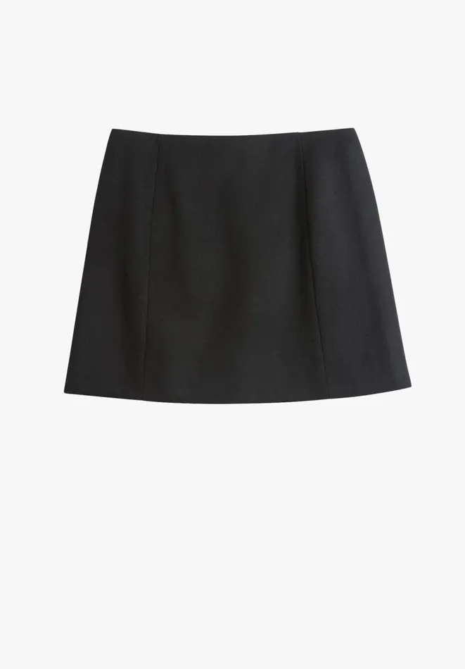 Hush Skirts Women Lucie Mini Wool Skirt Black Hush Skirts Women Lucie Mini Wool Skirt Black