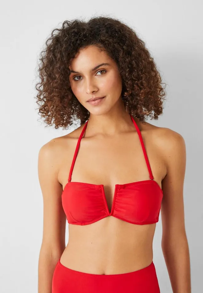 Hush Swimwear and Beachwear Women Billie Bandeau Bikini Top Redcoat Hush Swimwear and Beachwear Women Billie Bandeau Bikini Top Redcoat