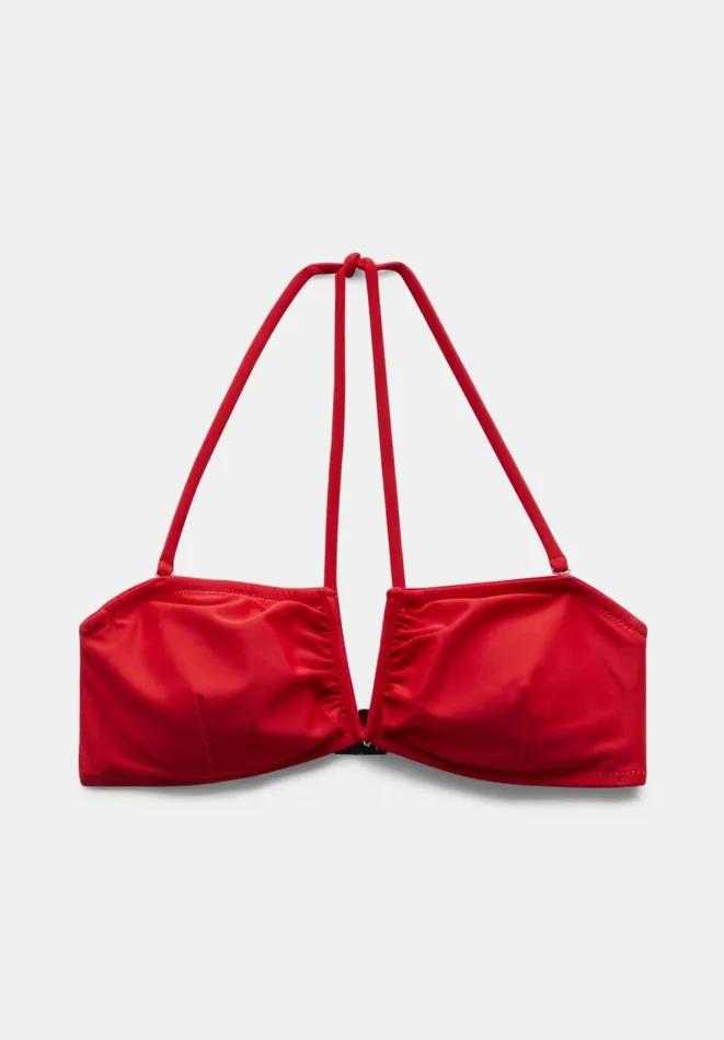 Hush Swimwear and Beachwear Women Billie Bandeau Bikini Top Redcoat Hush Swimwear and Beachwear Women Billie Bandeau Bikini Top Redcoat
