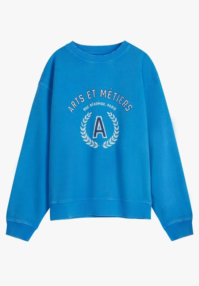 Hush Tops and Tshirts Women Art Et Metiers Sweatshirt Bright Blue