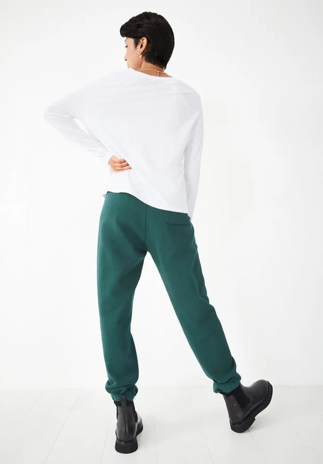Hush Tops and Tshirts Women Cotton Slub Avalon TShirt White