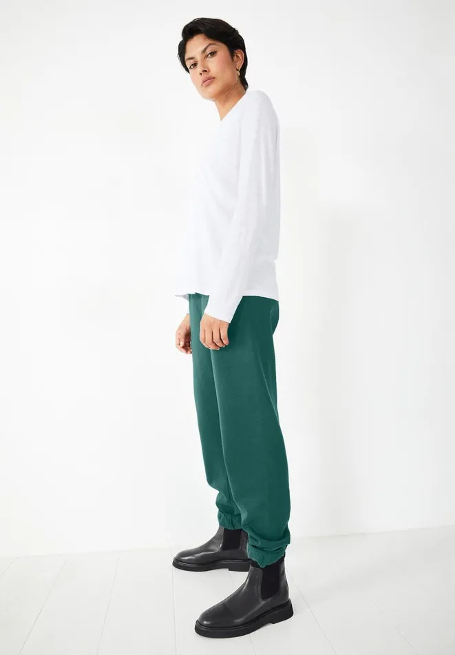 Hush Tops and Tshirts Women Cotton Slub Avalon TShirt White