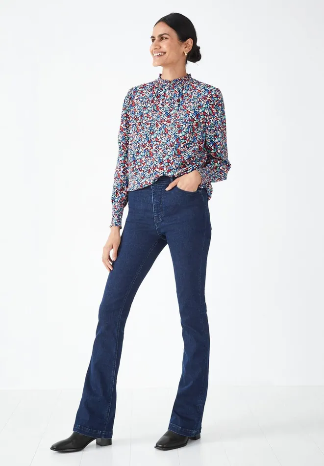 Hush Tops and Tshirts Women Monica Top Pastel Ditsy Multi Hush Tops and Tshirts Women Monica Top Pastel Ditsy Multi