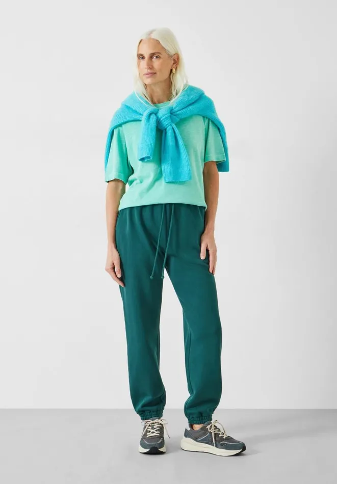 Hush Tops and Tshirts Women Reagan Brushed Cotton TShirt Mint Hush Tops and Tshirts Women Reagan Brushed Cotton TShirt Mint