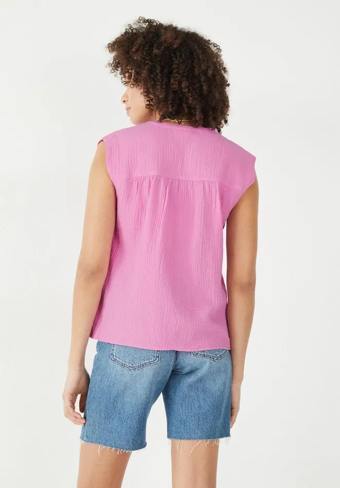 Hush Tops and Tshirts Women Sylvia Top Pink Hush Tops and Tshirts Women Sylvia Top Pink