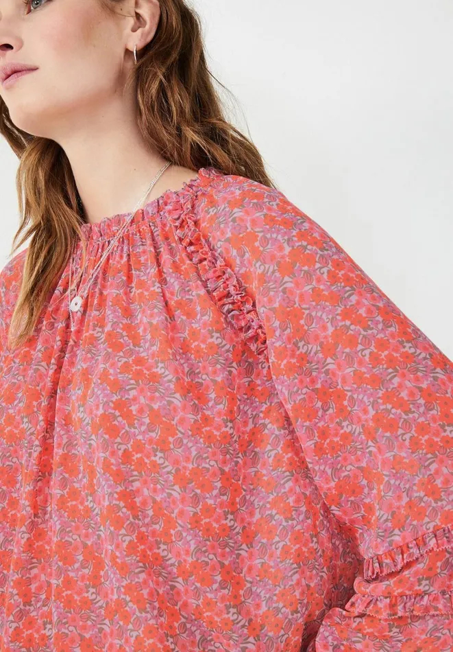 Hush Tops and Tshirts Women Violette Top 60s Floral Multi Hush Tops and Tshirts Women Violette Top 60s Floral Multi