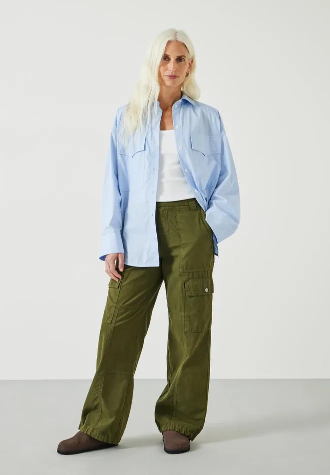 Hush Trousers Women Ashley Cargo Trousers Olive