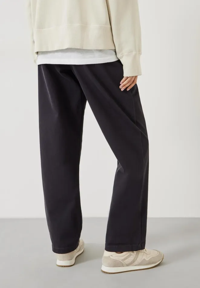 Hush Trousers Women Imogen Cotton Trousers Washed Black