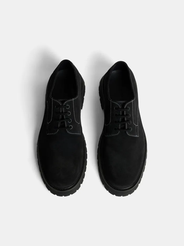 JLindeberg Fashion Shoes Men Derby Suede Shoe