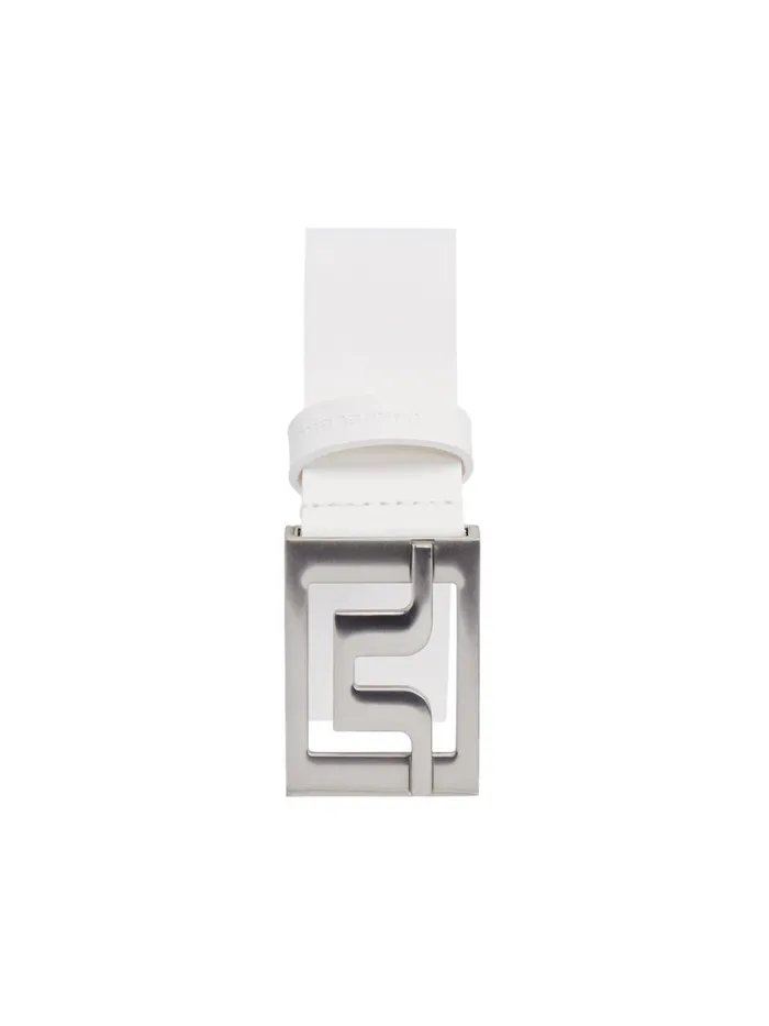 JLindeberg Golf Belts Men Slater 40 White Leather