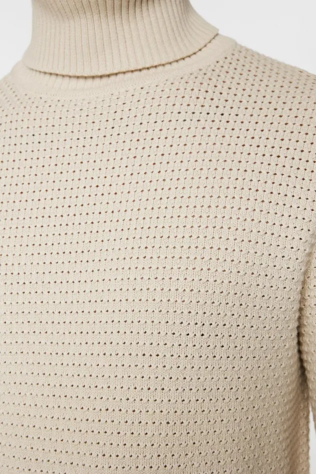 JLindeberg Knitwear Men Olivero Turtleneck Sweater