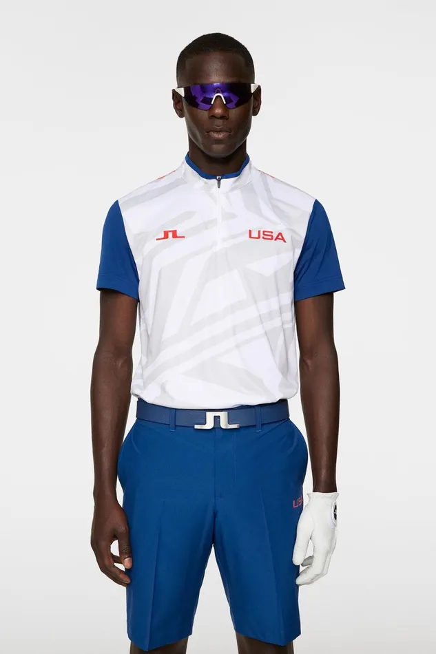 JLindeberg Polo Shirts Men Fabien Mockneck Polo