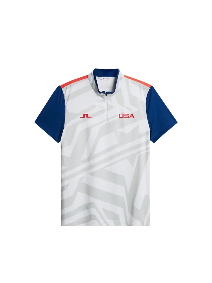 JLindeberg Polo Shirts Men Fabien Mockneck Polo