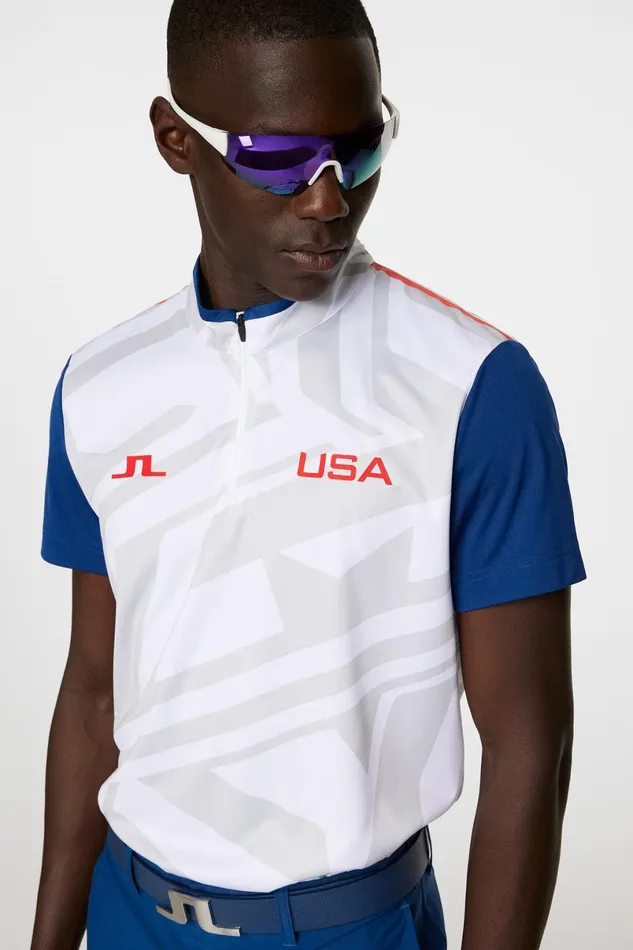 JLindeberg Polo Shirts Men Fabien Mockneck Polo