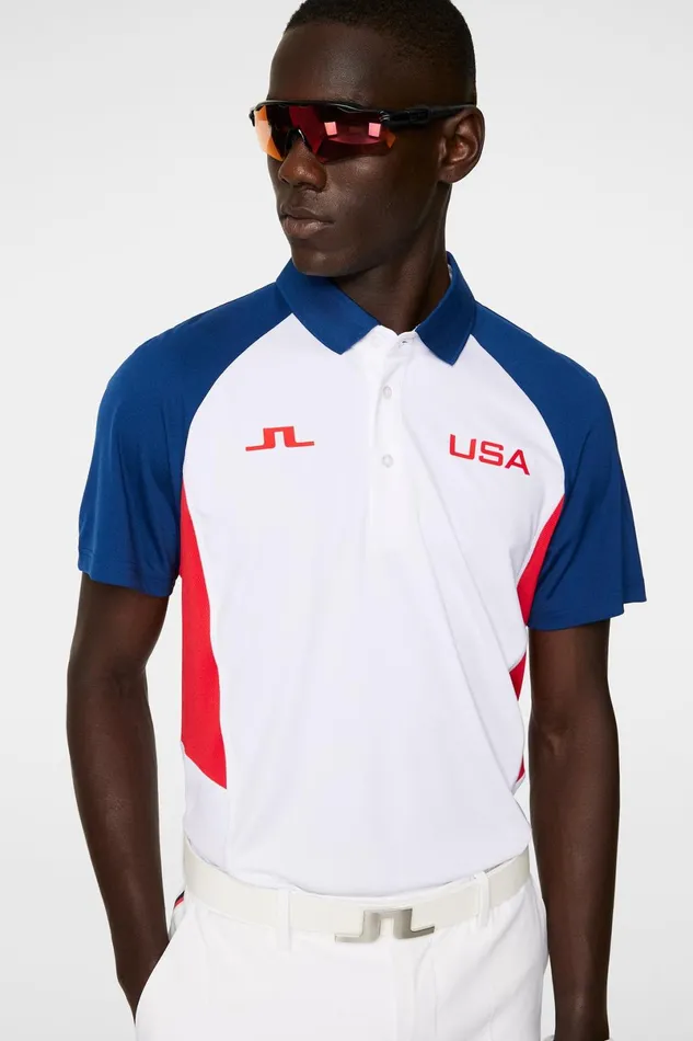 JLindeberg Polo Shirts Men Yannick Color Block Polo