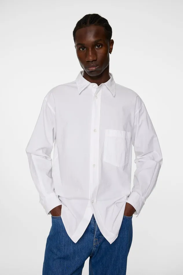 JLindeberg Shirts Men Howard White Shirt