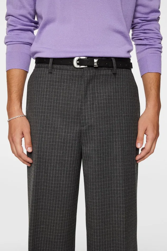 JLindeberg Trousers Men Gaspard Wool Ripstop Pants