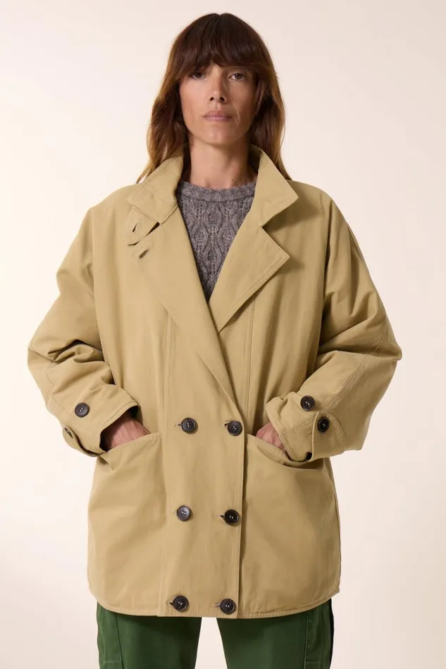 Jackets and Coats Women Leon and Harper Viktor Pln Coat Caramel