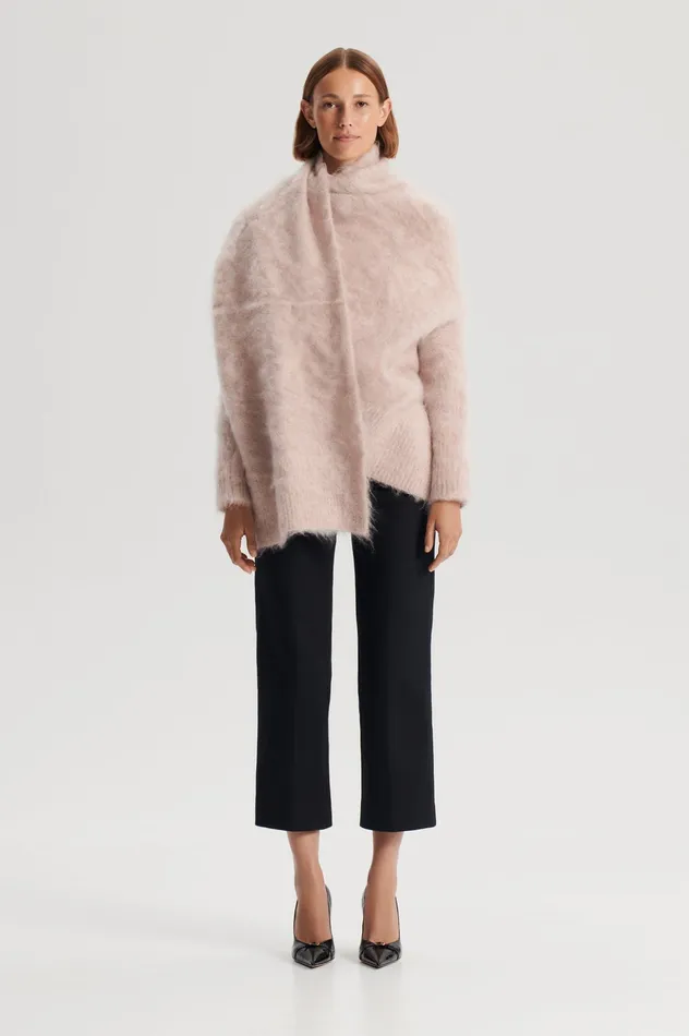 Jackets Scanlan Theodore Women BRUSHED MOHAIR CARDIGAN 3 MINK