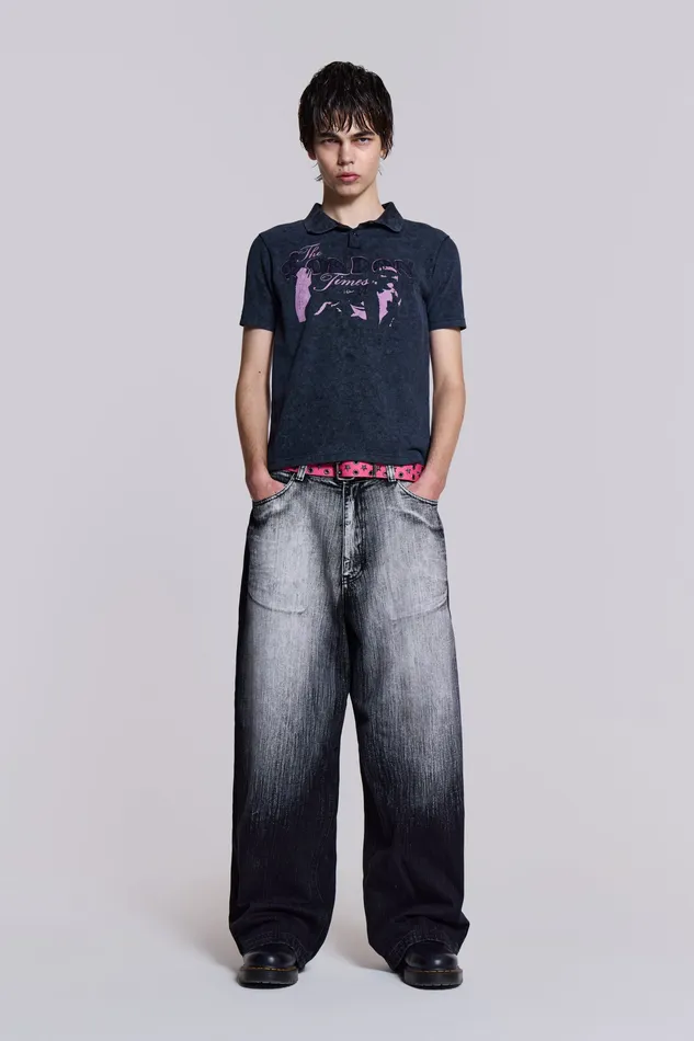 Jaded London Shop London Times Polo Shirt Men Bestsellers