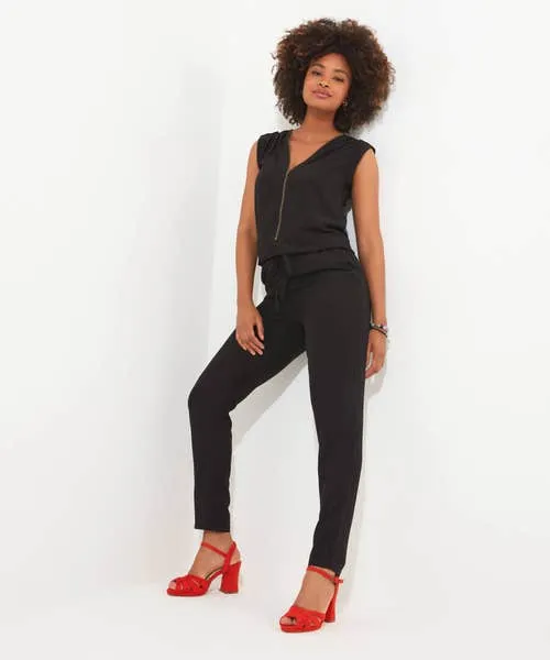 Jeans and Trousers Loren Zip Jumpsuit Black 8211 Joebrowns Apparel Jeans and Trousers Loren Zip Jumpsuit Black 8211 Joebrowns Apparel