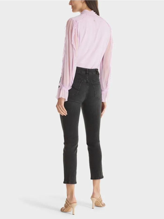 Jeans Damen Marc Cain 034Rethink Together034 Jeans SILEA Anthrazit