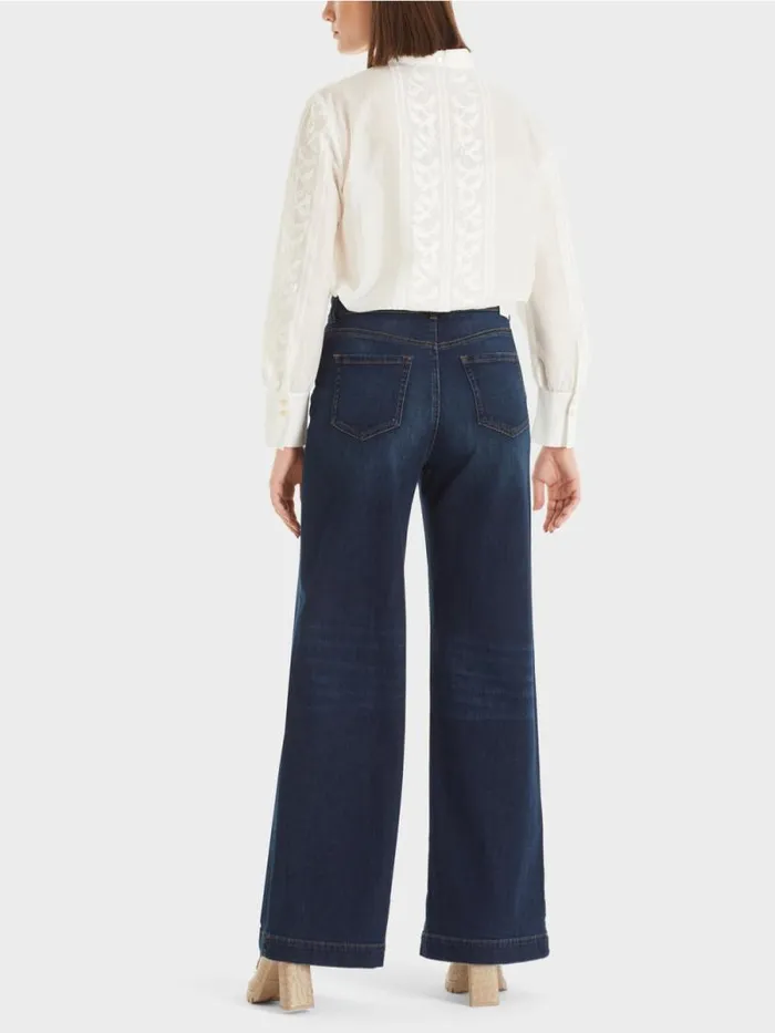 Jeans Damen Marc Cain 034Rethink Together034 Jeans WARRI Vintage Indigo